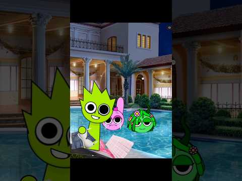 POV Prank from Lime in the pool | Incredibox Sprunki