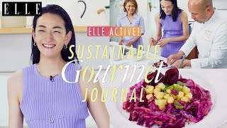 【SDGs🌿】手料理！冨永愛がプラントベースサラダ作りに挑戦💪｜ELLE ACTIVE SUSTAINABLE GOURMET JOURNAL｜ELLE Japan