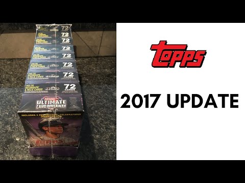 2017 Topps Update 8-Box Hanger Case Break