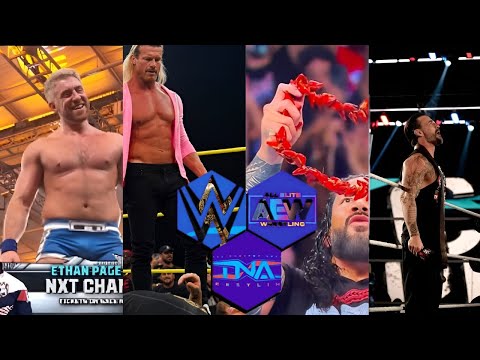 JACOB FATU KILLS ROMAN,HENDRY VS PAGE,STRAP MATCH,ADDRESSIN WRASSLIN 3:WWE TNA FT.​@parsoul