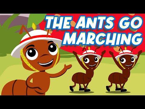 The Ants Go Marching One by One Song | Counting Numbers For Kids - BoomKanoo