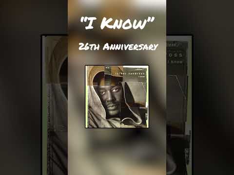 August marks the 26th Anniversary of Luther's 11th studio album "I Know" 🎉, released in 1998