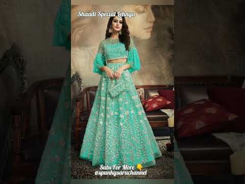 2023 की शादी के TRENDY Lehnga Designs | Wedding Special Outfits | @spunkysaruchannel