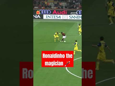 RONALDINHO's cheeky nutmeg gave him NO CHANCE 💀 #shorts #football #soccer