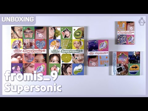 fromis_9 'Supersonic' All Versions & CU Lucky Draw #Unboxing (13/08/2024)