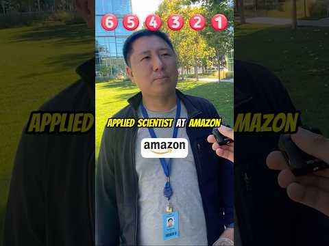 Advice to crack AMAZON interview as a APPLIED SCIENTIST ? #shorts #ytshorts #techjobsin2minutes