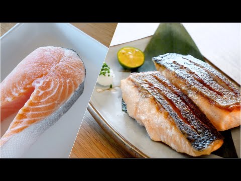 How to Fry Perfect Crispy Salmon with Round Cut Salmon | How to Tender Salmon | Salmon for Two