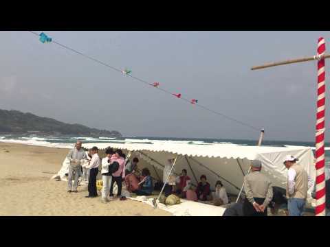 鳴り砂の浜の運動会 20140503