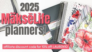 *NEW* 2025 MAKSELIFE PLANNER REVIEW!! #MakseReviewCrew | 2025 Goal Setting Planner