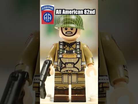 Lego D-Day airborn 82nd "All American" #shorts #legoww2