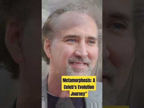 Metamorphosis: A Celeb's Evolution Journey#viral #youtube #actor #celebrity #shortsvideo