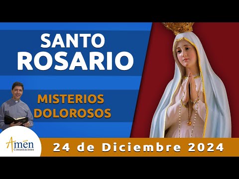 Santo Rosario Hoy Martes 24 Diciembre 2024 l Padre Carlos Yepes l Misterios Dolorosos | Rosario