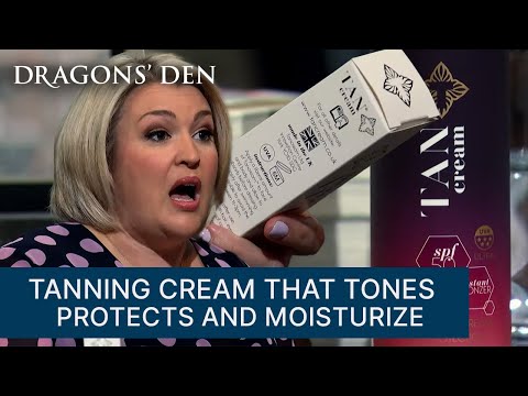 A Tanning Cream That Doubles As Skin Care?! | Dragons' Den