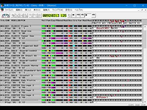 風が吹いている【MIDI】【DTM】いきものがかり　サックスの音色で表現してみると・・・