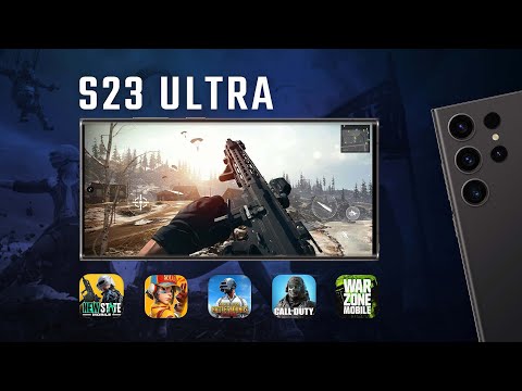 Samsung Galaxy S23 Ultra Gaming Test | Battle Royale Games | Warzone Mobile & New State Mobile ...