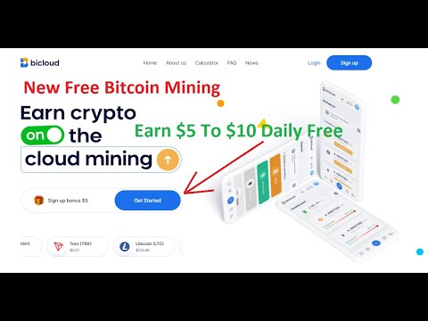 New Free Bitcoin Mining Website | Earn $5 to $10 Daily Without Investment Free Cloud Mining Website