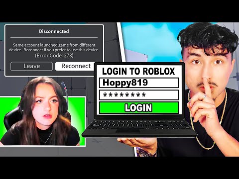 I Hacked her account WHILE SHE WAS STREAMING in Roblox Rivals!