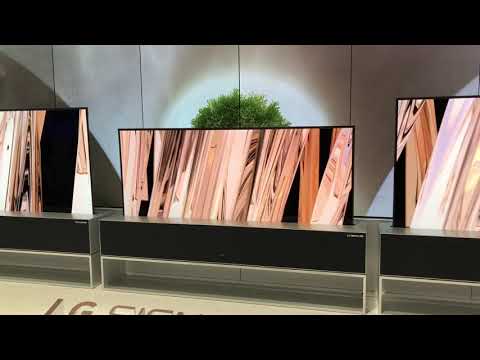 LG Roll-Up TV - CES 2019