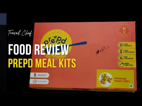 Preparing Makhmali Paneer Using Prepd Meal Kit | Food Review | Travel Chef