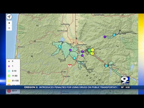 Widespread power outages sweep Southwest Oregon