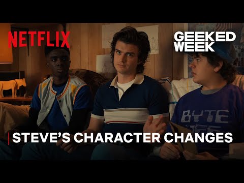 Stranger Things 4 | Steve Harrington Almost Died?! | Netflix Geeked Week