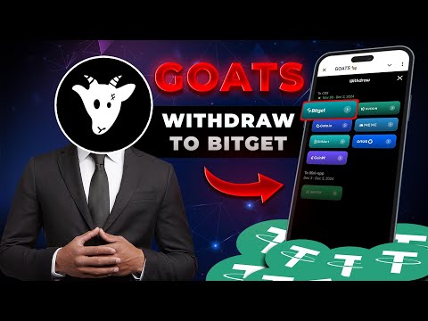 $GOATS WITHDRAWAL ✅ - Withdraw your tokens now.