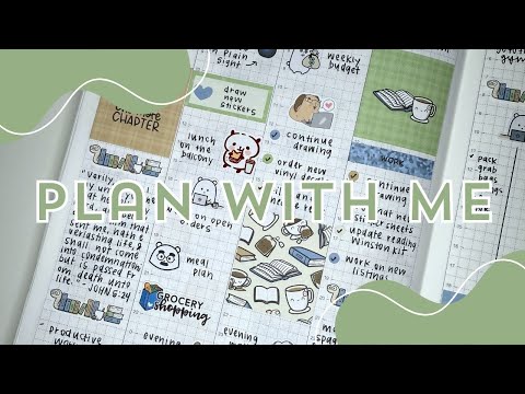 Memory Plan With Me ft. Hubman and Chubgirl | Hobonichi Cousin Weekly Spread