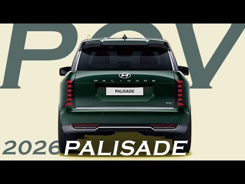 Goodbye V6! Hello Hybrid: Meet the 2026 Hyundai Palisade