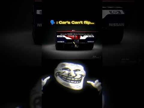 Troll Face 😈 || Car's Can flip 💀 || Nissan 92CP ☠️ - Crazycrhb | #shorts