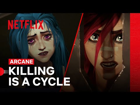 Jinx Escapes Prison, Disappointing Vi | Arcane | Netflix Philippines