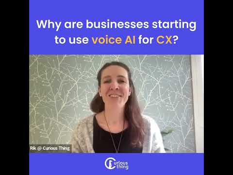 Why are businesses pivoting to AI for CX? #CuriousAboutAI