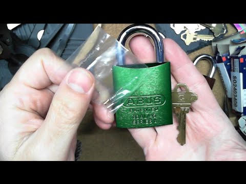 [197] Abus 83/45 Padlock Adding 6th Pin