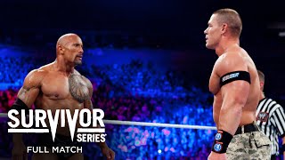 FULL MATCH - John Cena & The Rock vs. The Miz & R-Truth: Survivor Series 2011