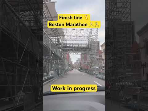 Boston Marathon 2024 #shorts #boston #marathon #running