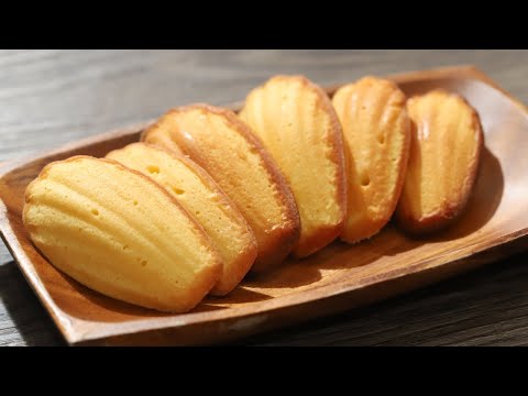 Lemon scent! How to make madeleines