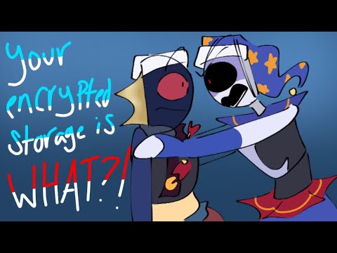 Your encrypted storage is WHAT?!// @SunMoonShow fan animation// Ft: Moon and Ruin