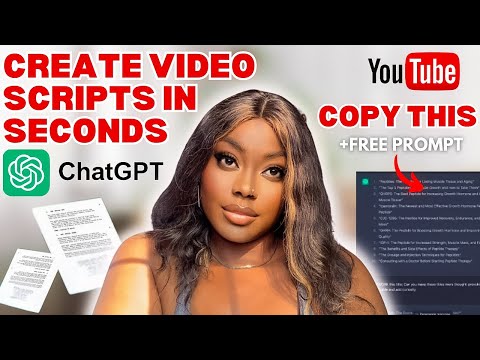 How to write a Script for a Youtube video with ChatGPT