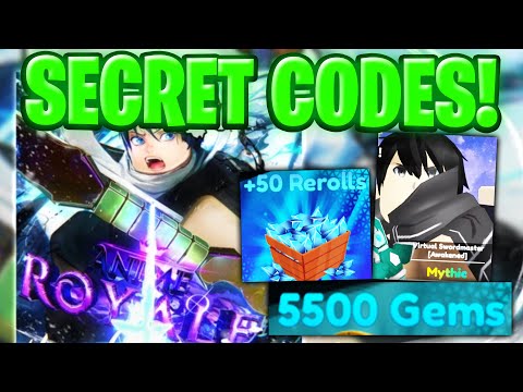 Anime Royale Secret Codes!