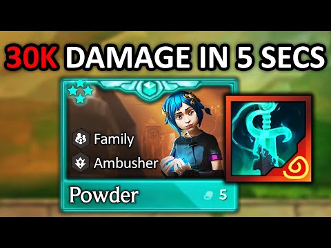 LeDuck Finds the Most CRACKED Powder Build in Set 13