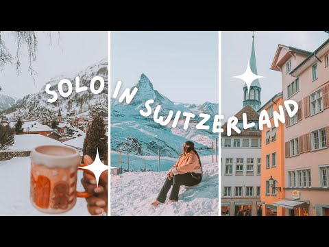 Solo Travel Diaries - Winter in Switzerland