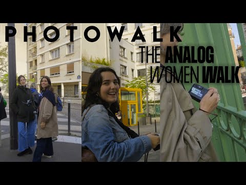 On organise une WALK The Analog Women Walk au Salon de la Photo  🎞️🎞️🎞️