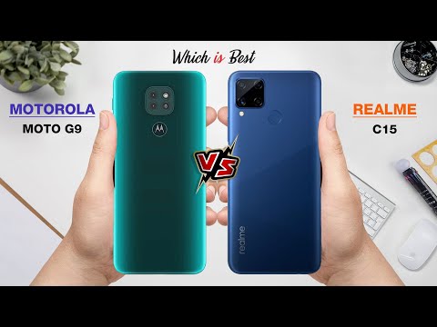 Motorola Moto G9 vs Realme C15 || Full Comparison ⚡⚡⚡ Camera, Display, Performance & More