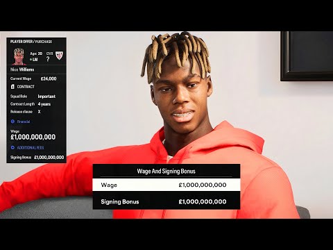 What Happens if you Offer a £1 Billion Contract in FC 24 Career Mode?