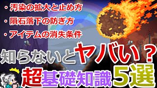 【テラリア】初心者必見！知らないとヤバい？超基礎的な知識5選