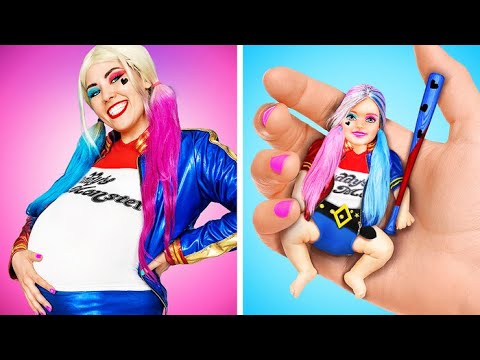 Toilet Hacks For a Doll | Extreme Parenting Gadgets | Transformation of a Doll