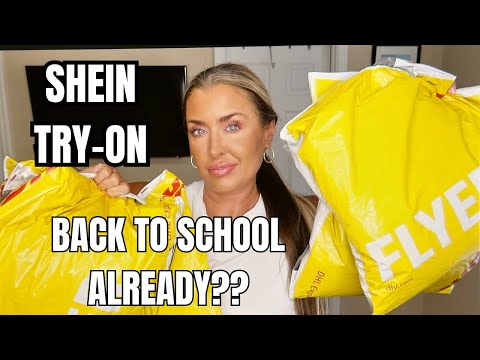 SHEIN TRY ON HAUL | THOUGHT FOR BACK TO SCHOOL | HOTMESS MOMMA VLOGS