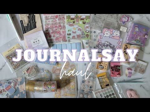 huge affordable stationery haul India w/ journalsay 2023 | stickers, washi, stamps, mini journal ✨