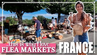 BIGGEST FLEA MARKET in France?!? | We found amazing vintage pieces! + HAUL