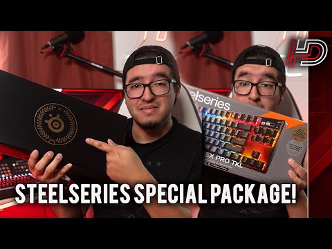 SPECIAL PACKAGE FROM STEELSERIES! (Apex Pro Gen 3 First Look/Impression)