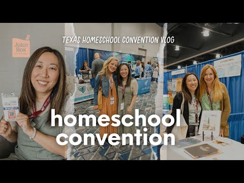 MY FIRST HOMESCHOOL CONVENTION IN OVER A DECADE | HOMESCHOOL CURRICULUM OVERLOAD!